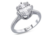 0.61 Karat Diamond Ring
