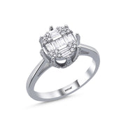 0.61 Karat Diamond Ring