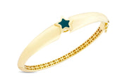 14ct Star Gold Cuff Bracelet