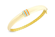 14ct Rainbow Gold Cuff Bracelet