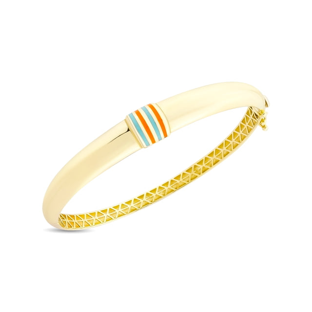 14ct Rainbow Gold Cuff Bracelet