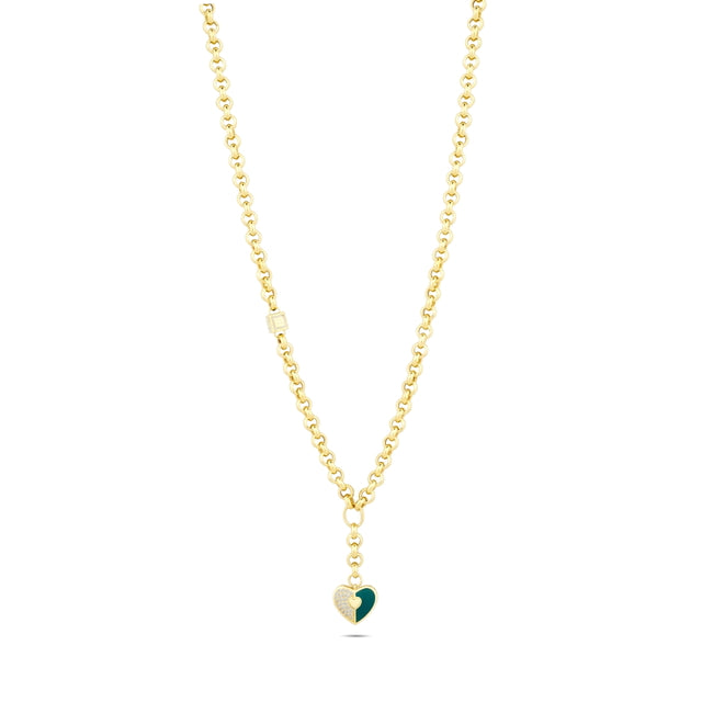 14ct Heart Gold Necklace