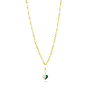 14ct Heart Gold Necklace