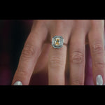 Load image into Gallery viewer, Monte Carlo Diamond Design Necklace Ring