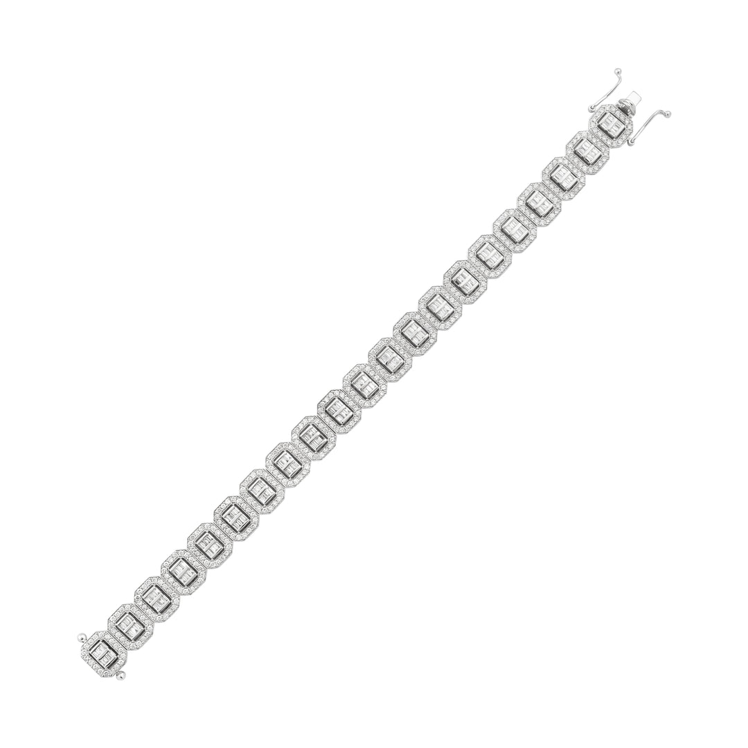 4.39 Karat Diamond Bracelet