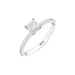 Load image into Gallery viewer, 0.50 Karat EF VS2 Diamond Solitaire Ring