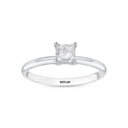 0.50 Karat EF VS2 Diamond Solitaire Ring