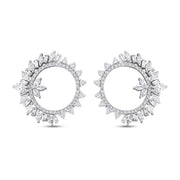 2.43 Karat Diamond Baguette Earrings