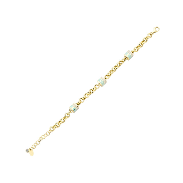 14ct Kup Detay Gold Bracelet