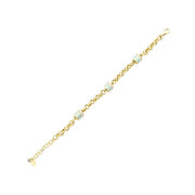 14ct Kup Detay Gold Bracelet