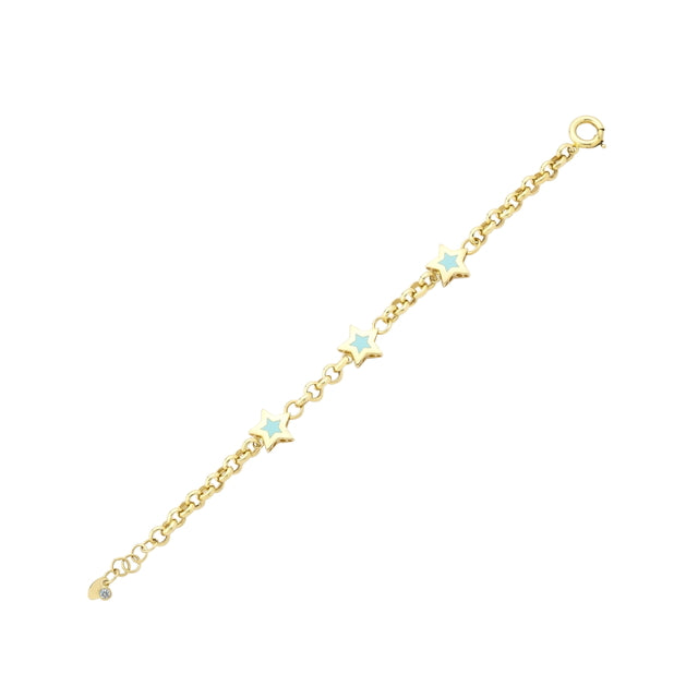 14ct Yildizli Gold Bracelet