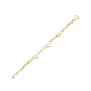 14ct Yildizli Gold Bracelet