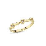 Load image into Gallery viewer, 14ct Stone Set Pamela Design Gold Ring