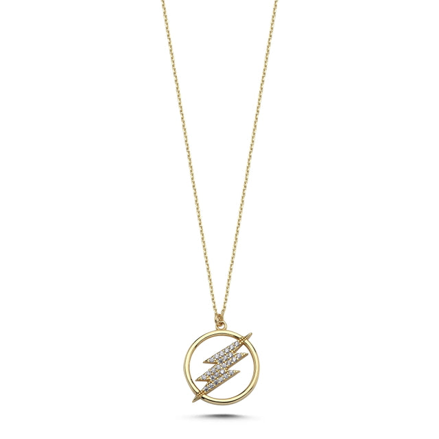 14ct Halka Simsek Design Gold Necklace