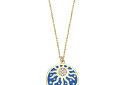 14ct Eclipse Design Gold Necklace