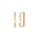 Load image into Gallery viewer, 14ct Plain Hyacinth Gold Earrings