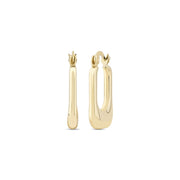 14ct Tassiz Design Hoop Gold Earrings