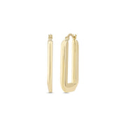 14ct Tassiz Design Hoop Gold Earrings