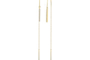 14ct Stone Set Sirali Lopez Gold Earrings