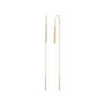 Load image into Gallery viewer, 14ct Stone Set Sirali Lopez Gold Earrings