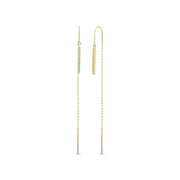 14ct Stone Set Sirali Lopez Gold Earrings