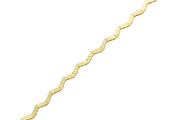 14ct Crescent Detayli Gold Bracelet