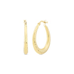 Load image into Gallery viewer, 14ct Tassiz Milan Hoop Gold Earrings