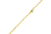 14ct Heart Lucetta Gold Bracelet