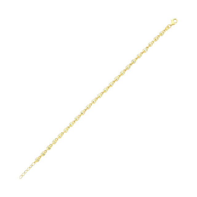 14ct White Stella Gold Bracelet