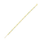 Load image into Gallery viewer, 14ct Turquoise White Stella Gold Bracelet