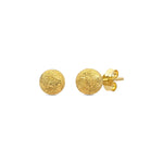 Load image into Gallery viewer, 14ct Simli Gold Ball Stud Earrings