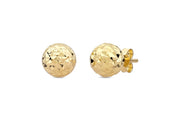 14ct Pamela Gold Ball Stud Earrings