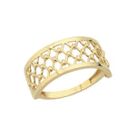 Load image into Gallery viewer, 14ct Plain Braided Design Gold Ring