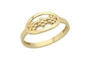 14ct Plain Berry Gold Ring