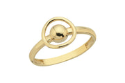 14ct Plain Edna Gold Ring
