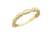 14ct Plain Lily Gold Ring