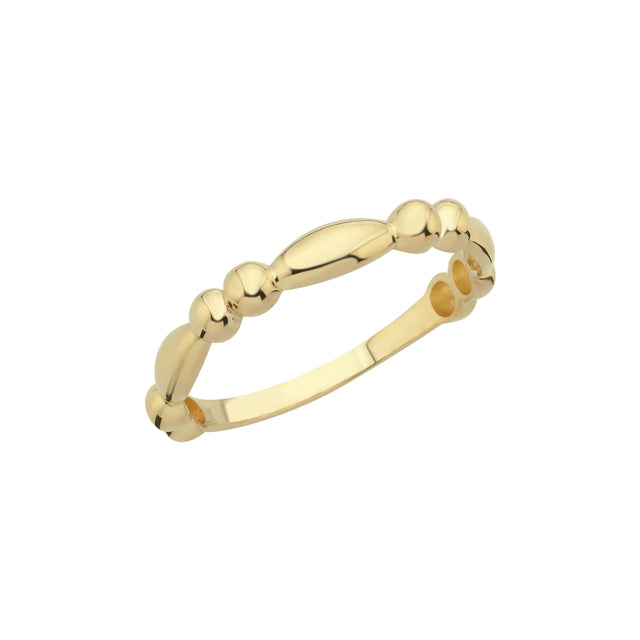 14ct Plain Lily Gold Ring