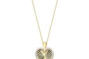 14ct Parla Heart Design Gold Necklace