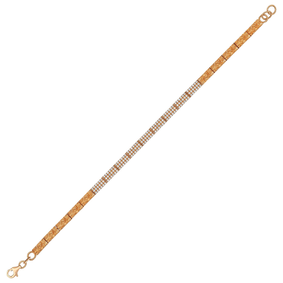 0.72 Karat Diamond Bracelet