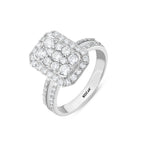 Load image into Gallery viewer, 0.94 Karat Diamond Design Ring