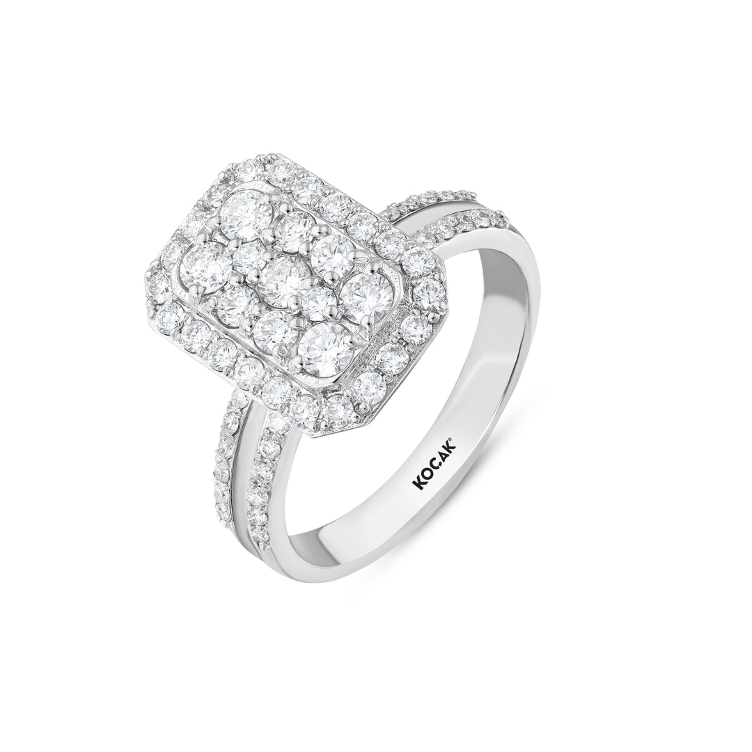 0.94 Karat Diamond Design Ring