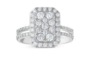0.94 Karat Diamond Design Ring