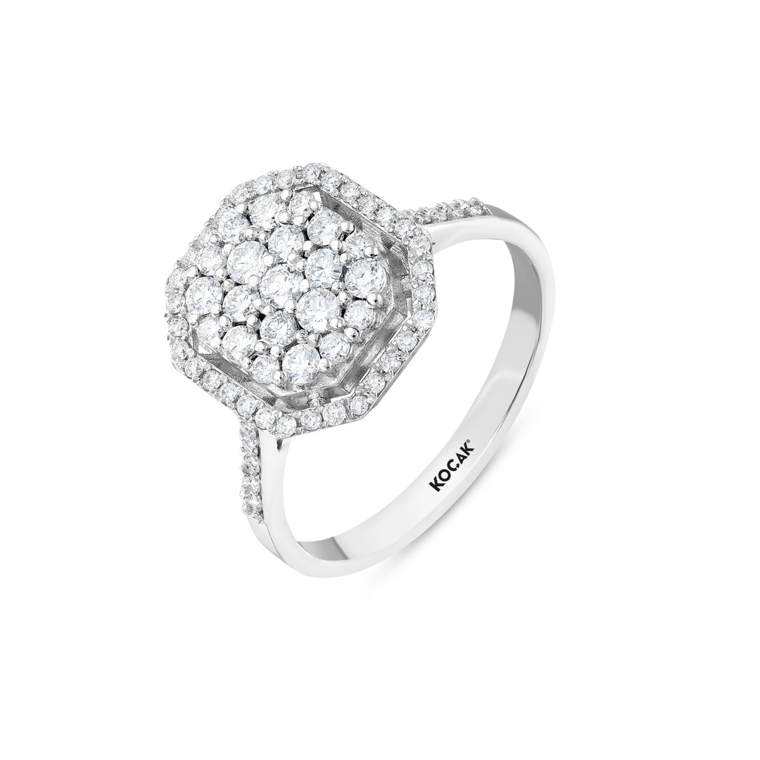 0.56 Karat Diamond Design Ring
