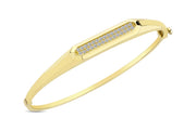 14ct Amadea Design Cuff Gold Bracelet