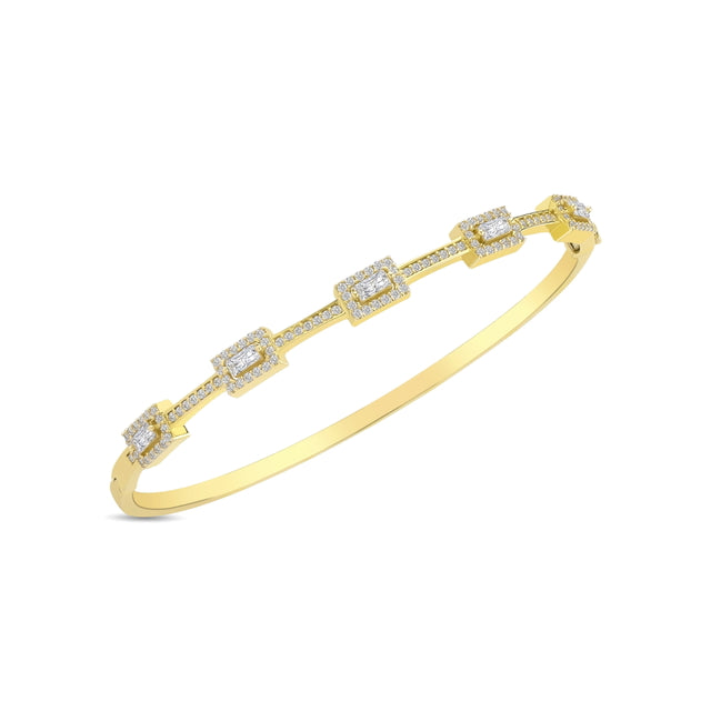14ct Annetta Design Cuff Gold Bracelet