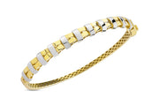 14ct Fiorella Design Cuff Gold Bracelet