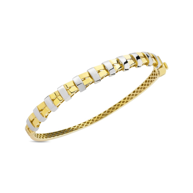 14ct Fiorella Design Cuff Gold Bracelet