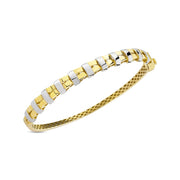 14ct Fiorella Design Cuff Gold Bracelet