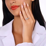 Load image into Gallery viewer, 1.00 Karat GH SI Diamond Five Stone Ring
