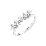 Load image into Gallery viewer, 0.39 Karat GH SI Diamond Five Stone Ring